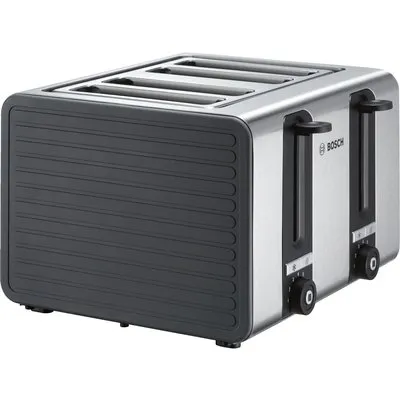 TAT7S45 4-Schlitz Toaster grau/schwarz