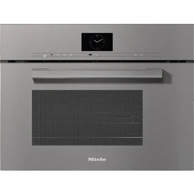 DGM 7640 Einbau-Dampfgarer mit Mikrowelle graphitgrau