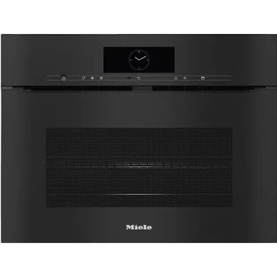 H 7840 BMX Backofen mit Mikrowellenfunktion obsidianschwarz