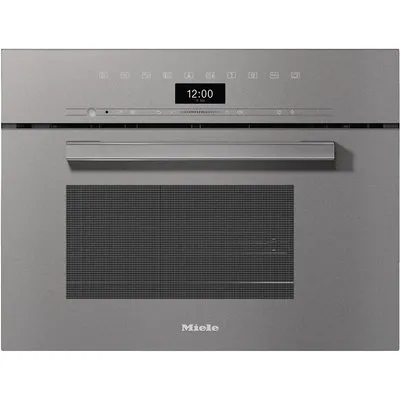 DGM 7440 Einbau-Dampfgarer mit Mikrowelle graphitgrau