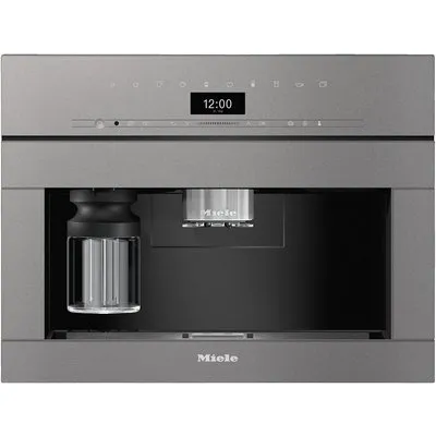 CVA 7440 Einbau-Kaffee-Vollautomat graphitgrau, Milchbehälter, Latte Macchiato/Cappuccino/Milchkaffee, 2,3 l