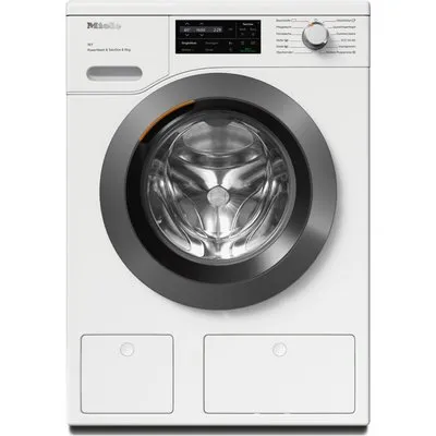 WCI 860 WPS PWash&TDos&9kg Stand-Waschmaschine-Frontlader lotosweiß, 9 kg, 1600 U/min, W1 ChromeEdition, 68 dBA