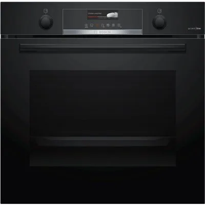 HBG4790B0 Einbaubackofen vulkan schwarz