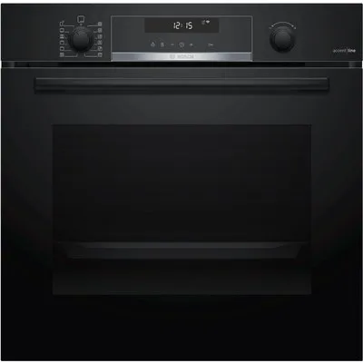 HBG4785B6 Einbaubackofen vulkan schwarz