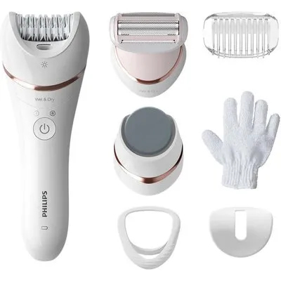 BRE730/10 Satinelle Advanced Epilierer weiß/rosa