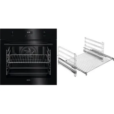 BPF535B2VA Einbaubackofen bestehend aus BPE535020B + TR2LFV schwarz
