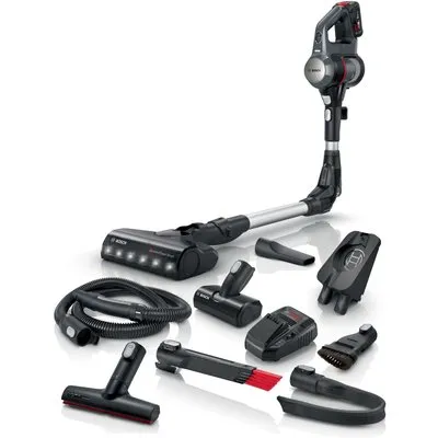 BKS711MALL Akku-Stielsauger dunkelgranit, 40 min Laufzeit, Elektro-Bodenbürste