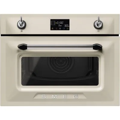 SO4902M1P Backofen mit Mikrowellenfunktion creme