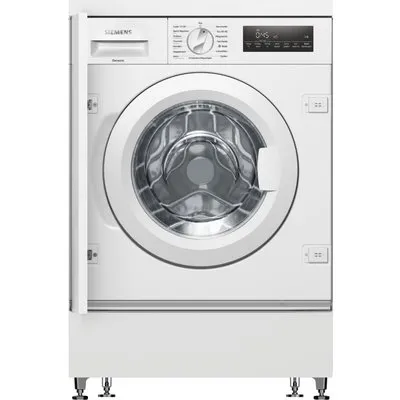 WI14W443 Einbau-Waschvollautomat weiß, 8 kg, 1400 U/min, iQ700, 66 dBA
