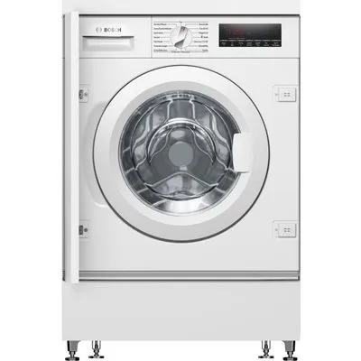 WIW28443 Einbau-Waschvollautomat weiß, 8 kg, 1400 U/min, Serie 8, 66 dBA