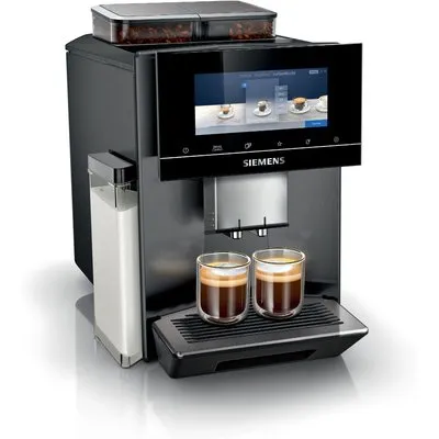 TQ907DF5 EQ900 Kaffee-Vollautomat dark inox, Milchbehälter, Keramik-Mahlwerk, 19 bar, 2,3 l, Steuerung über Smartphone