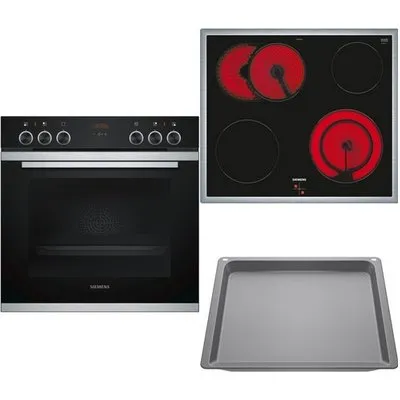 EQ211KA1EU Herdset HE213ABS0 + EA64RGNA1E + HZ532000 edelstahl + edelstahl