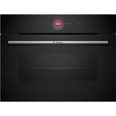 CBG7741B1 Einbaubackofen schwarz, 47 l, schnelles Vorheizen, WLAN, pyrolytische Selbstreinigung, 59,4 cm breit, A+, Serie 8