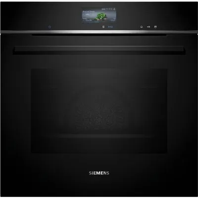HS736G3B1 Elektro-Backofen mit Dampfgarer schwarz, 71 l, Pizza-Stufe, Back-Automatik, schnelles Vorheizen, Hefeteig-Gärstufe, 59,4 cm breit, A+