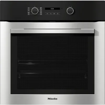 H 2761 BP Einbaubackofen edelstahl/cleansteel, schnelles Vorheizen, pyrolytische Selbstreinigung, 59,5 cm breit, A+