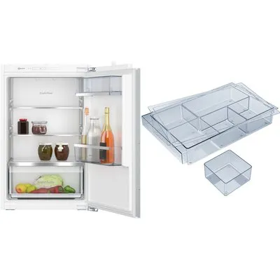 KMK88F1 Einbau-Kühlschrank bestehend aus KI1212FE0 + KS1870Z0 weiß