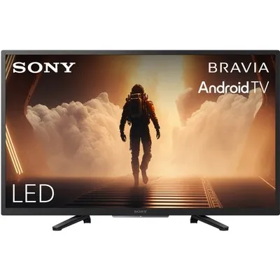 KD-32W800 80 cm (32") LCD-TV mit LED-Technik schwarz, HD Ready, Smart-TV, DVB-T2/DVB-C/DVB-S2, Bravia, Sprachsteuerung
