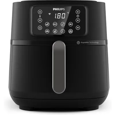 HD9285/93 Connected Airfryer XXL Heißluft-Fritteuse schwarz/dunkelsilber
