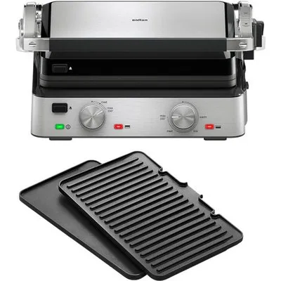 CG 7020 Kontaktgrill schwarz/edelstahl