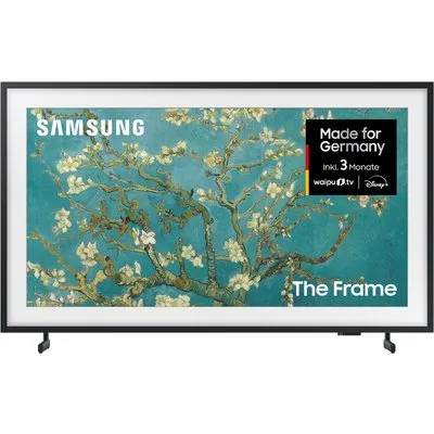 GQ32LS03CBU The Frame (2023) 80 cm (32") QLED-TV schwarz, Full HD, Smart-TV, DVB-T2/DVB-C/DVB-S2, Lifestyle The Frame, Sprachsteuerung