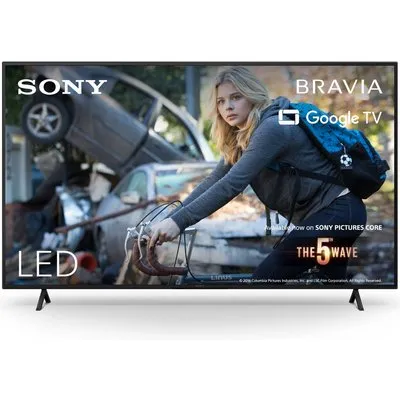 KD-65X75WL 164 cm (65") LCD-TV mit LED-Technik schwarz, 4K Ultra HD, Smart-TV, HDR-Wiedergabe, DVB-T2/DVB-C/DVB-S2, Bravia, Sprachsteuerung