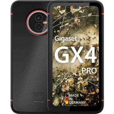 GX4 Pro Smartphone schwarz, 128 GB Speicher, 6 GB RAM, 48 MP Kamera, 6,1 Zoll Display, 49 Std. Akku, LTE, Android