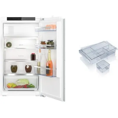 KMK102GF1 Einbau-Kühlschrank mit Gefrierfach bestehend aus KI2322FE0 + KS1870Z0 weiß