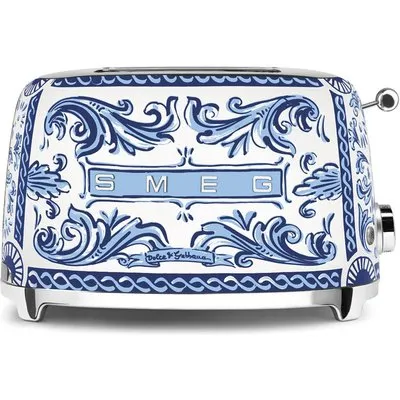 TSF01DGBEU Dolce & Gabbana Doppelschlitz-Toaster blu mediterraneo