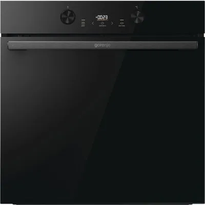BPS6737E04DBG Einbaubackofen tiefschwarz, 77 l, Pizza-Stufe, schnelles Vorheizen, pyrolytische Selbstreinigung, 59,5 cm breit, A+