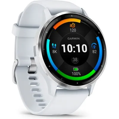 Venu® 3 Smartwatch steinweiß/silber