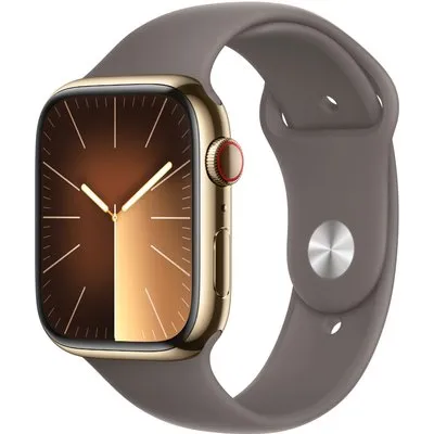 Apple Watch Series 9 in Edelstahl Gold