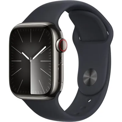 Apple Watch Series 9 in Edelstahl Graphit