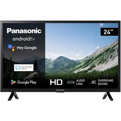 TX-24MSW504 60 cm (24") LCD-TV mit LED-Technik schwarz, HD Ready, Smart-TV, DVB-T2/DVB-C/DVB-S2, Sprachsteuerung