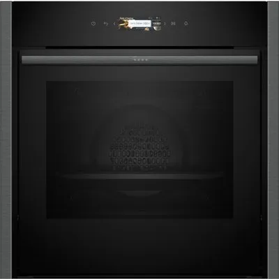 B54CR71G0 Einbaubackofen graphit, Pizza-Stufe, schnelles Vorheizen, Heißluftgrill, Hefeteig-Gärstufe, Brotback-Stufe, WLAN