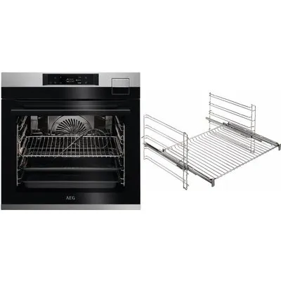 BFH79282V2 Elektro-Backofen mit Dampfgarer bestehend aus BSE79828BM + TR1LFSTV edelstahl/cleansteel, 70 l
