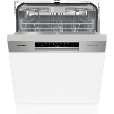 GI643D90X Teilintegrierter Einbau-Geschirrspüler 60 cm grau metallic