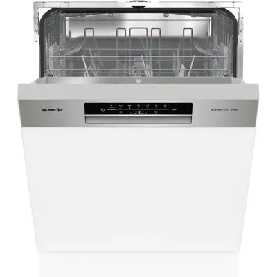 GI642E90X Teilintegrierter Einbau-Geschirrspüler 60 cm grey metallic