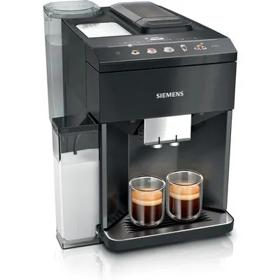 TQ518DF3 EQ500 extraKLASSE connect Kaffee-Vollautomat dark inox, Cappuccino, Keramik-Mahlwerk, 15 bar, 1,9 l