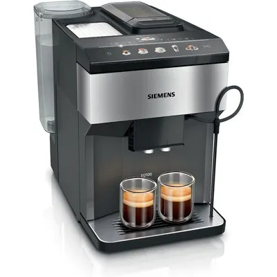 TP517DF3 EQ500 extraKLASSE Kaffee-Vollautomat edelstahl/schwarz, Cappuccino, Keramik-Mahlwerk, 15 bar, 1,9 l
