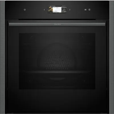 B64VS73G0K Einbaubackofen graphit grey, 71 l, Pizza-Stufe, schnelles Vorheizen, Brotback-Stufe, pyrolytische Selbstreinigung, 59,6 cm breit, A+