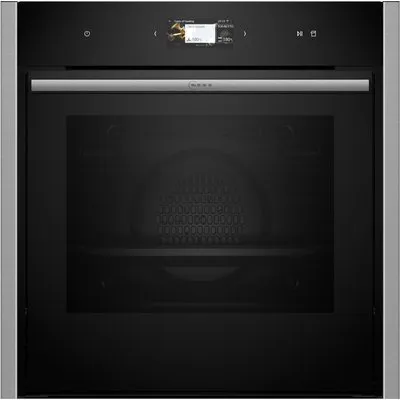 B64VS71N0 Einbaubackofen edelstahl, Pizza-Stufe, schnelles Vorheizen, Hefeteig-Gärstufe, Brotback-Stufe, WLAN, pyrolytische Selbstreinigung
