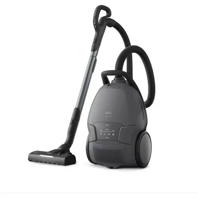 AB81A2DG Bodenstaubsauger dark grey, mit Beutel, 5 l Staubvolumen, 12 m Reichweite, Tierhaar-Düse