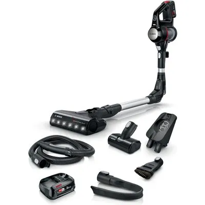 BCS712E Akku-Stielstaubsauger schwarz, 40 min Laufzeit, Elektro-Bodenbürste