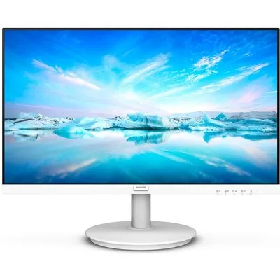 V-Line 271V8AW/00 69 cm (27") TFT-Monitor mit LED-Technik weiß, Widescreen Full HD (1920x1080), 4 ms Reaktionszeit