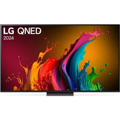 65QNED87T6B 164 cm (65") LCD-TV mit LED-Technik, 4K Ultra HD, Smart-TV, HDR-Wiedergabe, 120 Hz, DVB-T2/DVB-C/DVB-S2