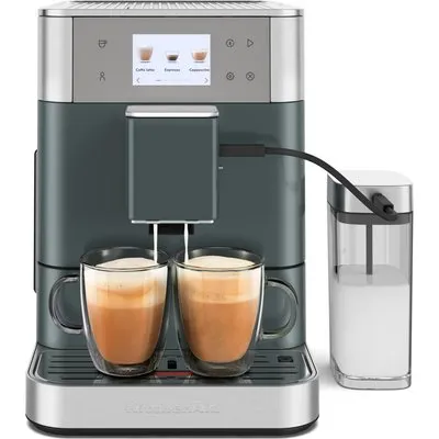 5KES8557EJP Kaffee-Vollautomat juniper, Milchbehälter, Cappuccino, 15 bar, 2,2 l, grau