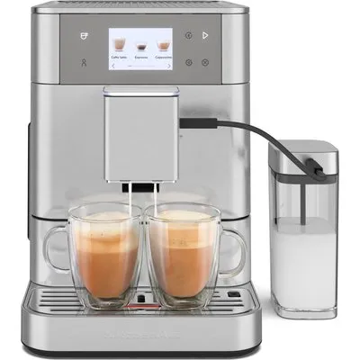 5KES8557ESX Kaffee-Vollautomat edelstahl, Milchbehälter, Cappuccino, 15 bar, 2,2 l