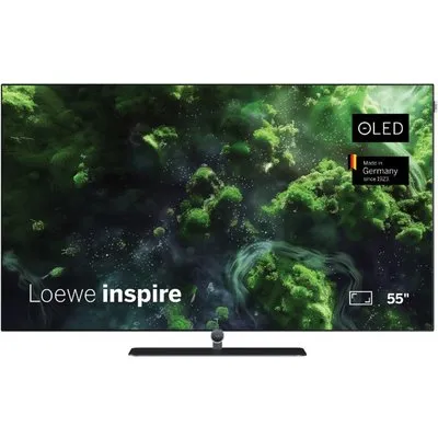 inspire 55 dr+ 139 cm (55") OLED-TV basaltgrau, 4K Ultra HD, Smart-TV, 120 Hz, DVB-T2/DVB-C/DVB-S2, Sprachsteuerung