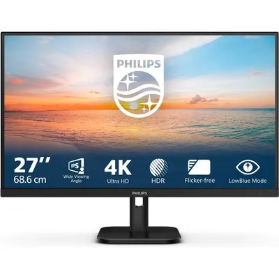 27E1N1800A/00 69 cm (27") TFT-Monitor mit LED-Technik schwarz, Widescreen 4K UHD (3840x2160), 4 ms Reaktionszeit