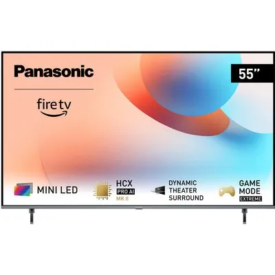 TV-55W95AEG 139 cm (55") Mini LED-TV dark titanium, 4K Ultra HD, Smart-TV, 120 Hz, Sprachsteuerung